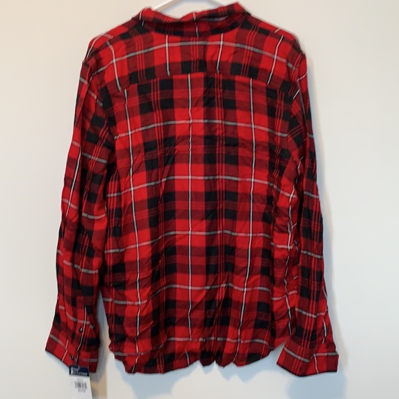 Chaps Red plaid shirt - Picture 2 of 5